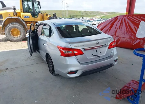 2016 Nissan Sentra S z USA, uszkodzony, nr VIN 3N1AB7AP2GY313444
